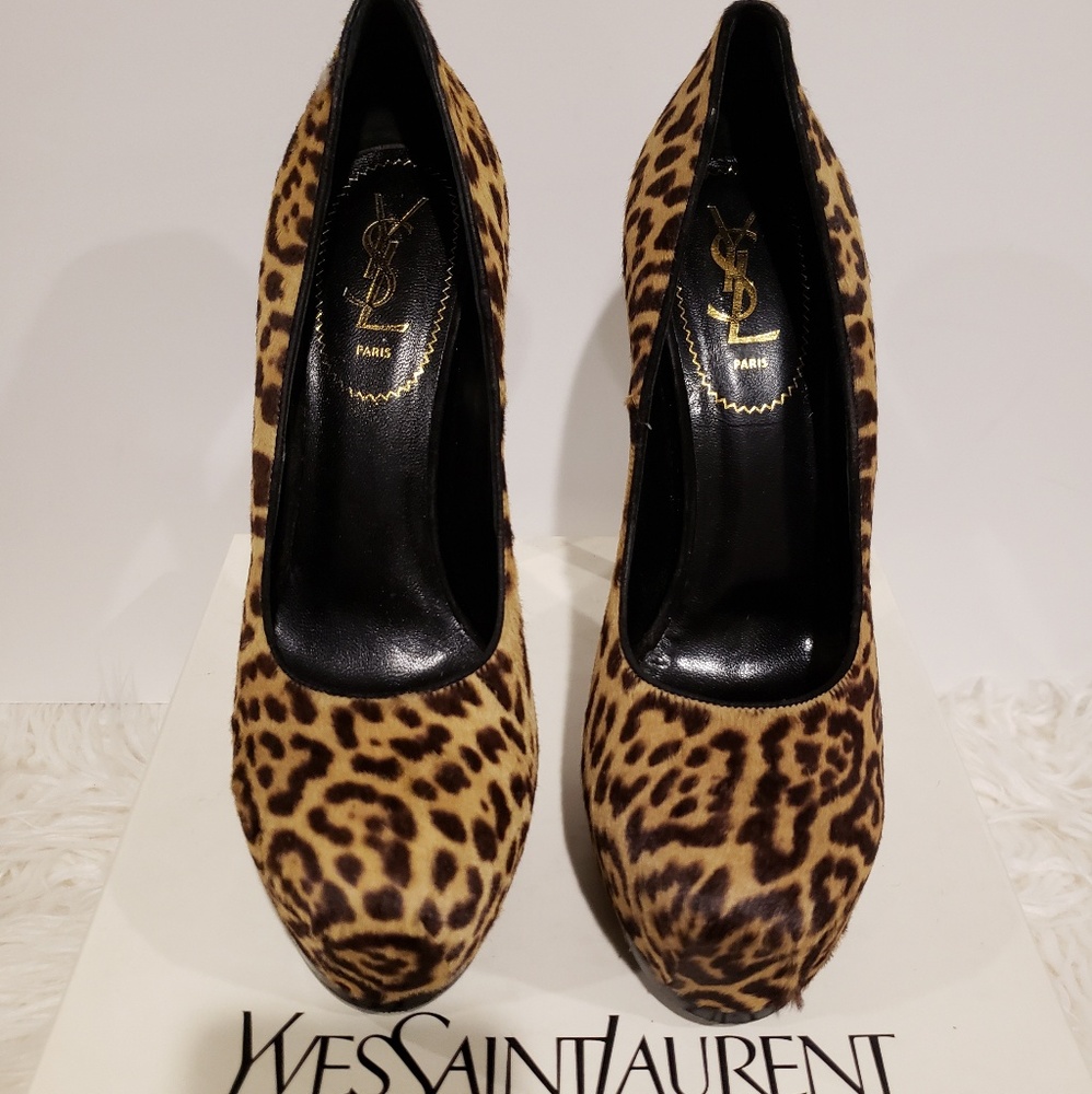 Ysl cowhide pumps